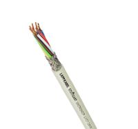 0034807-50 Lapp UNITRONIC LiYCY Control Cable, 7 Cores 1 mm² 17 AWG, 50 m, Screened Stranded, Grey Polyvinyl Chloride Sheath