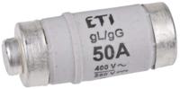 2212004 ETI 50A D02 Neozed Fuse, E18 Thread Size, gG, 400V ac