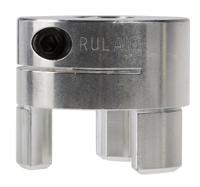 mjc57-20-a Ruland Jaw Coupling, 57mm Outside Diameter, 20mm Bore, 80mm Length Coupler