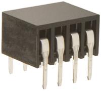 m20-7880446 HARWIN Right Angle Through Hole Mount PCB Socket, 8-Contact, 2-Row, 2.54mm Pitch, Solder Termination