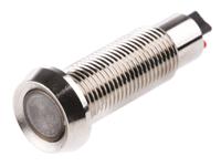 508-501-22 Marl Red Panel Mount Indicator, 24V dc, 8.1mm Mounting Hole Size, Solder Tab Termination, IP67