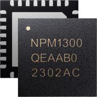 npm1300-qeaa-r7 Nordic Semiconductor nPM1300-QEAA-R7, Li Ion Charger IC Lithium-ion, Lithium-Polymer, 5.5 V to 1/3.3 V Output, QFN-32