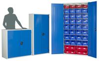 424-5437 RS PRO Steel Floor Standing Storage Cabinet, 1580 x 770 x 330mm
