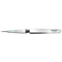 5-057 Bernstein 120 mm, Stainless Steel, Pointed, Tweezers