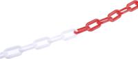 hdc000-265-400 JSP Red & White Polyethylene Chain Barrier, 25m