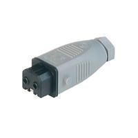 930621106-stak-2 Hirschmann, ST IP54 Grey Cable Mount 2 + PE Industrial Power Socket, Rated At 16A, 250 V