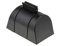 897-33-33-d4 Tensator Black & Yellow PET Retractable Barrier, 4.6m, Yellow/Black Tape