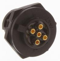 bd-05pmms-lc7001 Amphenol Industrial Circular Connector, 5 Contacts, Panel, Standard Connector, Plug, Male, IP67, Ceres Series