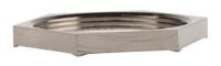 52103270 Lapp Silver Nickel Plated Brass Cable Gland Locknut, PG36 Thread
