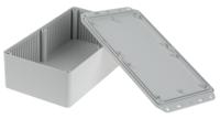 bim2006ip-gy CAMDENBOSS Series 2000 Series Grey ABS Enclosure, IP65, Flanged, Grey Lid, 210 x 110 x 60mm