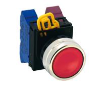 yw4b-m1r Idec YW4B Series Red Momentary Push Button Head, 22mm Cutout, IP65