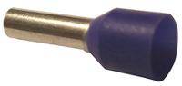 gwe25-8 JST, GWE Insulated Crimp Bootlace Ferrule, 8mm Pin Length, 2.2mm Pin Diameter, 2.5mm² Wire Size, Blue