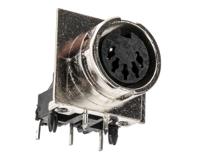 167-3722 RS PRO 3 Pole Din Socket, DIN 41524, 3A, 34 V, Twist Lock, Female, Through Hole
