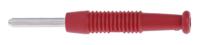 973509101 Hirschmann Test & Measurement Red Male Banana Plug, 2mm Connector, Solder Termination, 6A, 60V dc, Nickel Plating