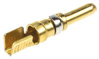 213845-4 TE Connectivity Male Crimp Circular Connector Contact, Contact Size 8, Wire Size 14 12 AWG