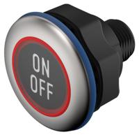 84-acks-b12-04bb EAO Capacitive Switch NO,Illuminated, Green, IO-Link, IP69K