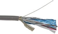 86502cy-sl005 Alpha Wire XTRA-GUARD FLEX Series Data Cable, 2 Pairs, 4 Cores, 0.14 mm², Screened, 26 AWG, 30m, Screened Shield