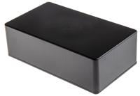 bim200616-blkblk CAMDENBOSS 2000 Series Black ABS Enclosure, IP54, Black Lid, 190 x 110 x 60mm