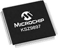 ksz9897rtxi Microchip , 1-Channel Ethernet Transceiver 128-Pin TQFP-EP, KSZ9897RTXI