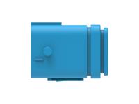 2366509-4 TE Connectivity, 2366509 Connector Housing Receptacle Blue Cable Mount 48 Way, Cable Termination