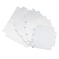 192-0708 RS PRO Galvanised Steel Mounting Plate, 2mm H, 171mm W, 220mm L for Use with RS PRO 1920697 Hermetic Enclosure