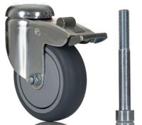 2477pjp075p30chc10x90 Tente Swivel Castor Wheel, 75kg Capacity, 75mm Wheel