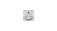 962622502 Berker 962 White Plug Socket, 13A, BS 1363