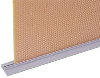 pcg-4-a Essentra PCB Card Guide Adhesive-Backed Vertical Mount 48in Long, 1.6mm Thick Max.