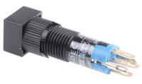al8q-m10 Idec Illuminated Miniature Push Button Switch, Momentary, Panel Mount, 8mm Cutout, SPDT, 250V, IP40