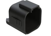 at06-6s-cap Amphenol Industrial, AT06, AT Female 6 Way Protective Cover for use with Cable Connector