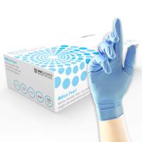 gp0114 Unigloves GP0*** Yellow Powder-Free Nitrile Disposable Gloves, Size L, 100 per Pack