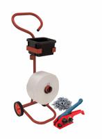 912-9197 RS PRO White Strapping Kit, 500mm Length, 19mm Width