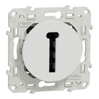 s520496 Schneider Electric White, 1 Gang, Odace