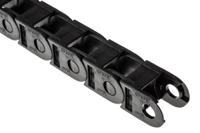 100150380 Igus 10, e-chain Black Cable Chain - Flexible Slot, W26 mm x D23mm, L1m, 38 mm Min. Bend Radius, Igumid G