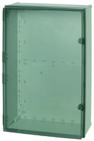 cab-pc-604022-t3b Fibox CAB Series Polycarbonate Wall Box, IP65, Viewing Window, 600 mm x 400 mm x 220mm