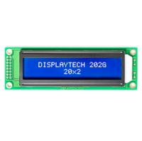 202g-cc-bc-3lp Displaytech 202G CC BC-3LP 202G Alphanumeric LCD Display, White on, Transmissive