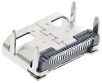 685119136923 Wurth Elektronik Miniature 19 Way Female Right Angle HDMI Connector 40 V
