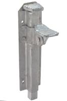894-6724 RS PRO Steel Galvanised Door Bolt, 175 x 50mm