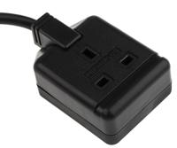 296-3587 RS PRO 5m 1 Socket Type G - British Extension Lead
