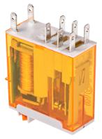 465280240054 Finder PCB Mount Power Relay, 24V ac Coil, 8A Switching Current, DPDT
