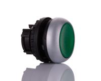 216948-m22-drl-g Eaton RMQ Titan M22 Series Green Illuminated Maintained Push Button, 22mm Cutout, IP67