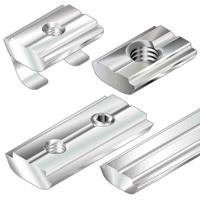 3842547807 Bosch Rexroth M6 Sliding Block, Swivel-in, Connecting Component, Strut Profile 40 mm, 45 mm, 50 mm, 60 mm, Groove Size