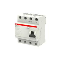 2csf204006r1630-fh204-ac-63003 ABB FH200 RCCB, 63A, 4 Pole, 30mA, Type AC, 230/400V ac