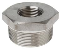826-7090 RS PRO Stainless Steel Pipe Fitting, Straight Hexagon Bush, Male R 2in x Female Rc 1in