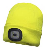 171-6852 RS PRO Yellow Acrylic LED Beanie Hat
