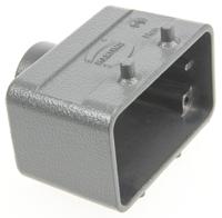 19300101420 HARTING Han B Heavy Duty Power Connector Hood, M20 Thread, Top Entry