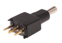 tl39p0050 APEM Toggle Switch, PCB Mount, On-Off-On, SPDT, Through Hole Terminal