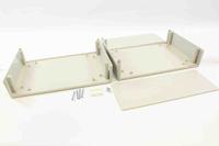198-1391 RS PRO Beige ABS Instrument Case, 100 x 180 x 250mm