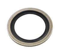 207459 Hutchinson Le Joint Français Rubber : DF851 & washer : Mild Steel Bonded Seals O-Ring, 33.89mm Bore, 42.8mm Outer