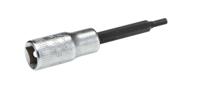 01450006 STAHLWILLE 1/4 in Drive Bit Socket, Hex Bit, 55 mm Overall Length